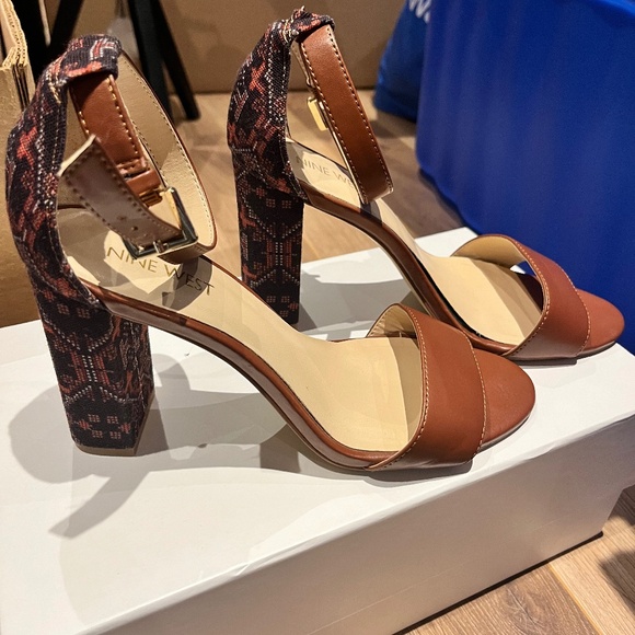 Nine West Boho Heel Sandals - Picture 1 of 4